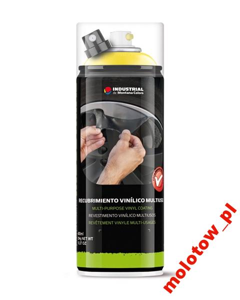 Guma w sprayu płynna guma 400ml liquid gum montana czarny mat