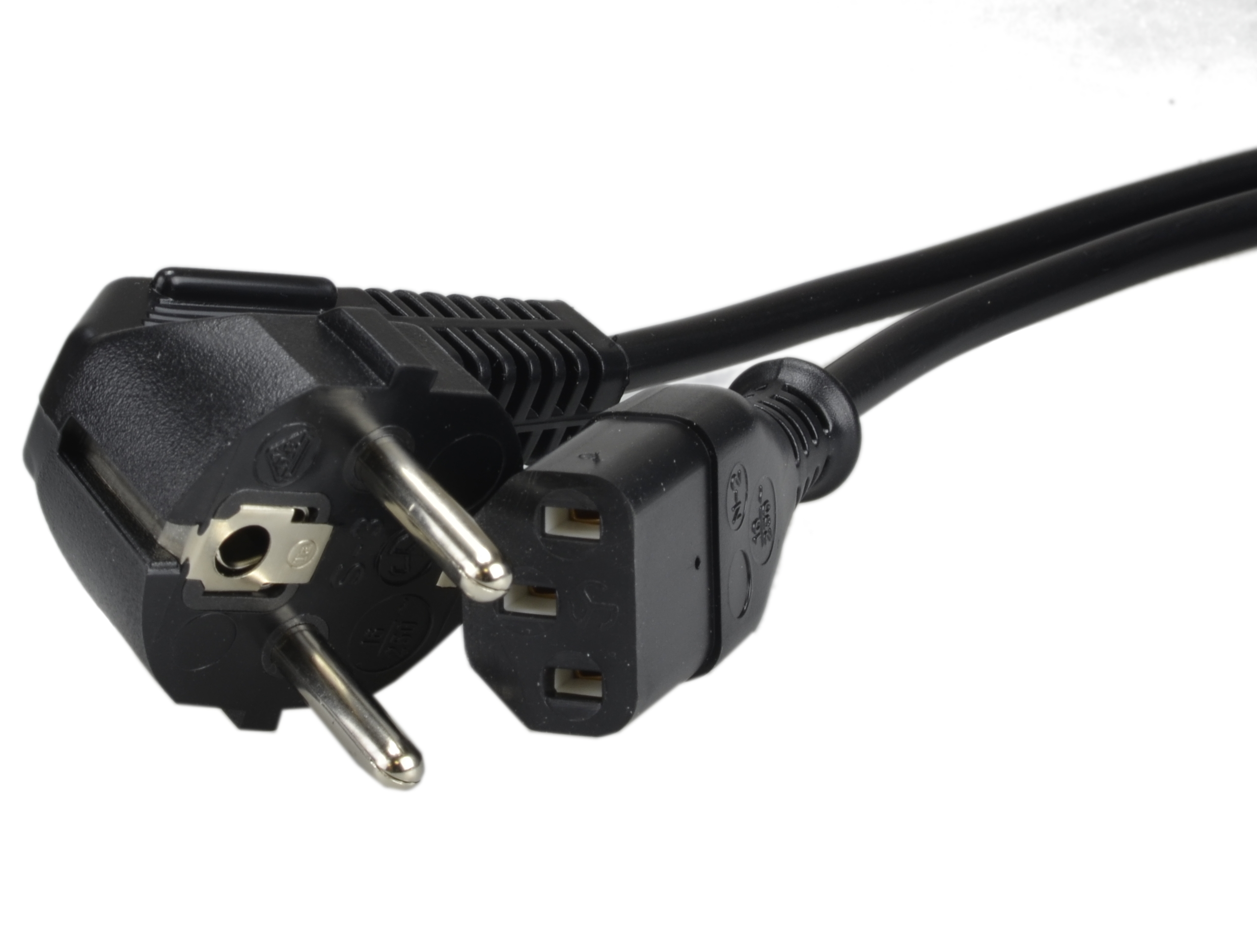 

Polski Kabel zasilający C13 komputera Ups LCD 10m