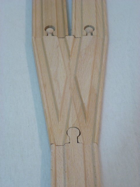 Rozjazd dwukierunkowy - V - bez pudełka Kolejkowy Kod producenta brak