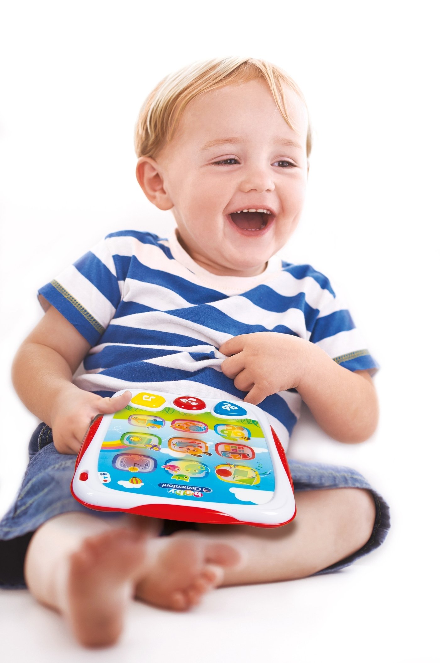 CLEMENTONI INTERAKTYWNY MÓJ PIERWSZY TABLET maluch Bohater brak