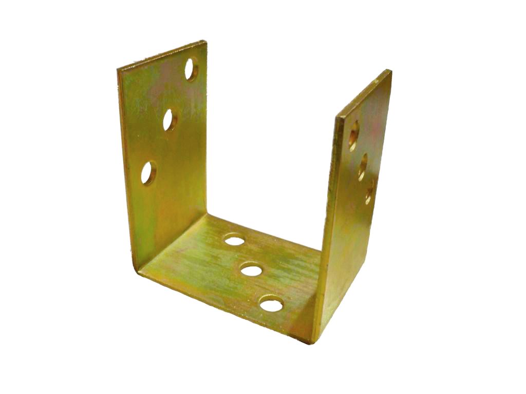 PODSTAWA SŁUPA DO PRZYKRĘCENIA TYP "U'' 90 mm