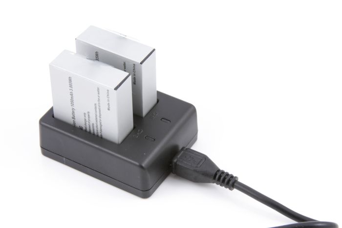USB зарядное устройство 2x аккумуляторная батарея SJ5000 Sj6000 Brand other
