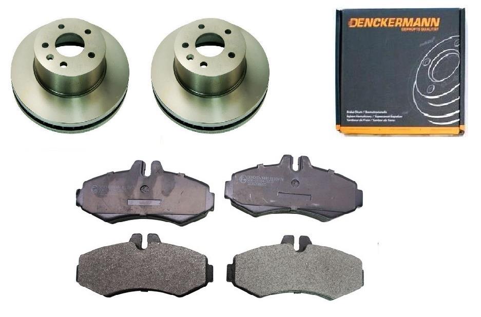 Kotouče Kostky Vito W638 Přední 276MM sys Bosch Sada