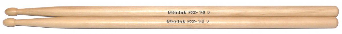 PAŁKI PERKUSYJNE GŁADEK 140 D ROCK