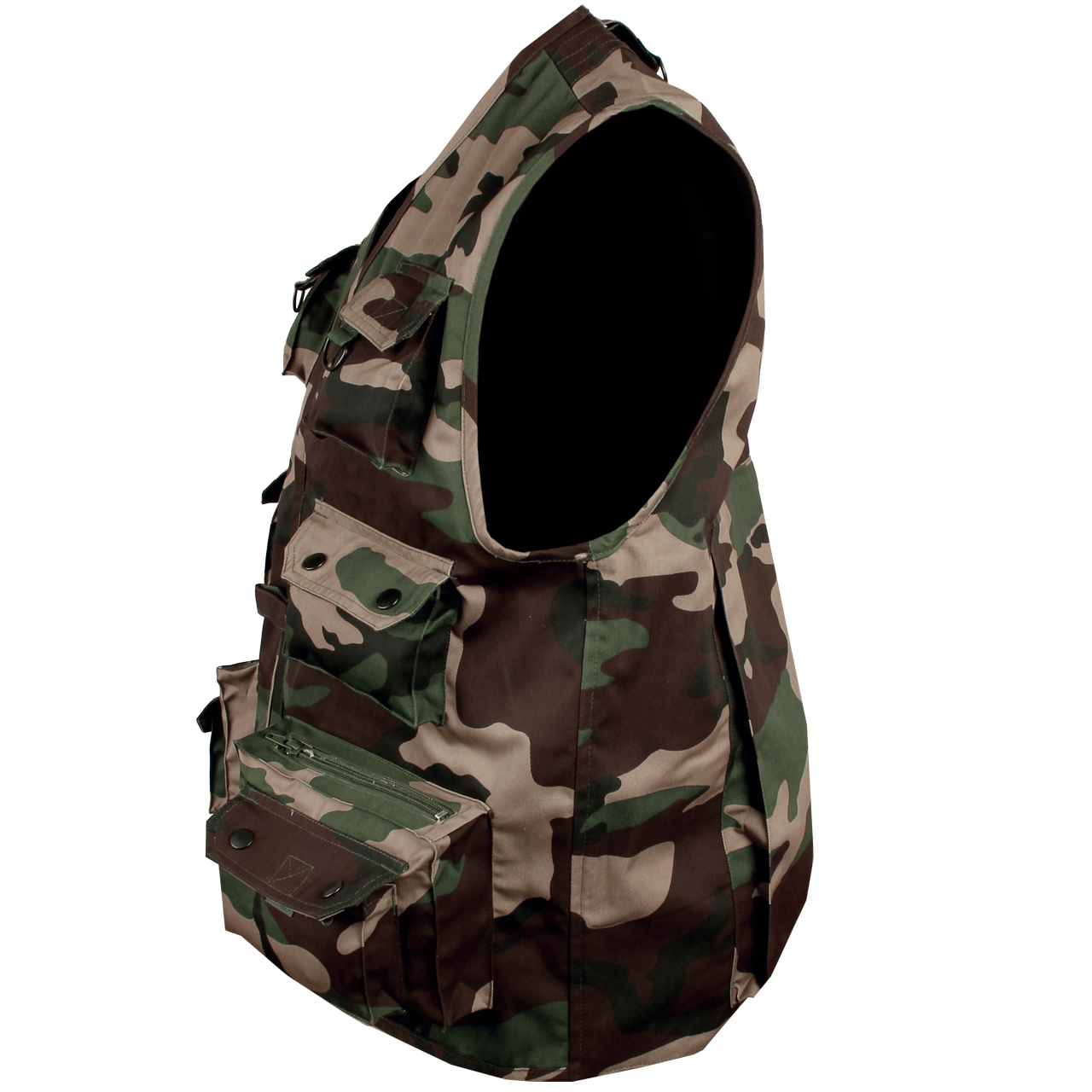 KAMIZELKA WĘDKARSKA MYŚLIWSKA WOODLAND JAGD XXL Rozmiar XXL