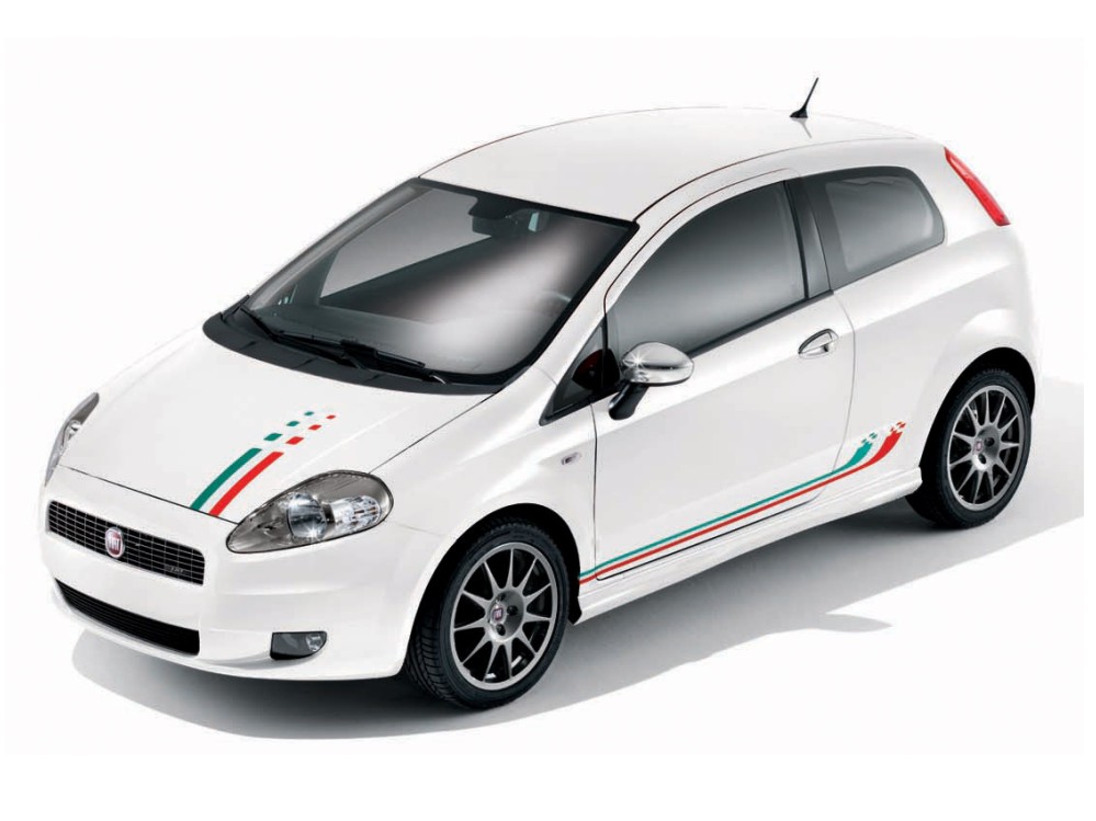 

Zestaw naklejek Fiat Italia Boki, Maska, Klapa