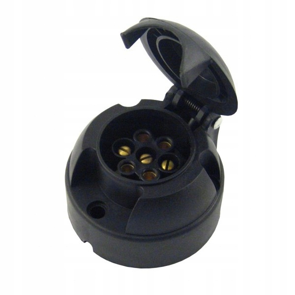 GNIAZDO 7 BIEGUNOWE PLASTIKOWE 7 PIN PRZYCZEPA Marka Inna