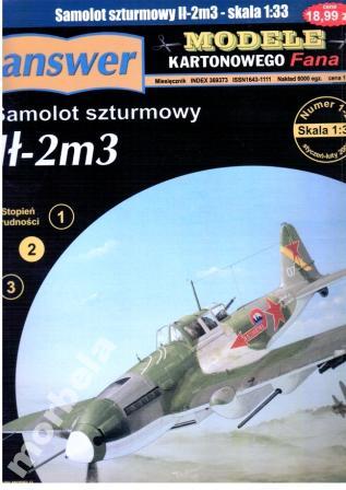 MKF 1-2/2006 Útočné lietadlo Il-2m3 1:33