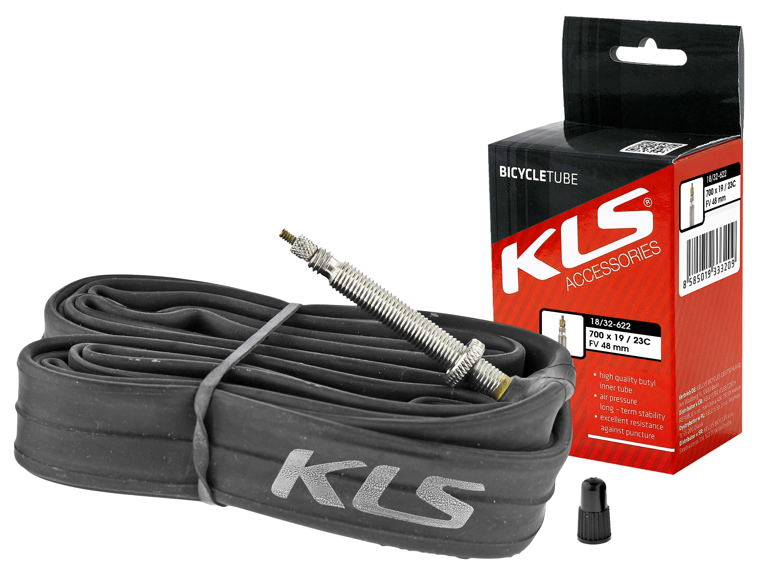 

Dętka Kellys 28'' 700x19-23C Presta 48 MM