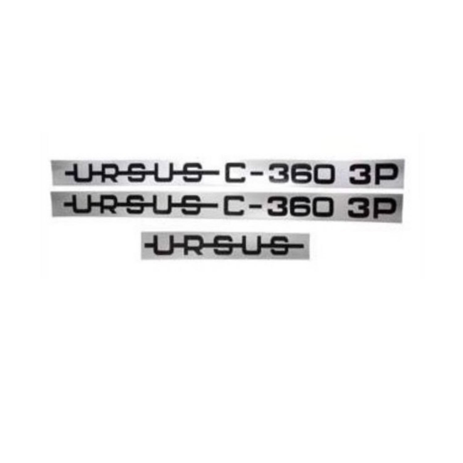 

Komplet Naklejek Naklejki Napisy Ursus C360 3P