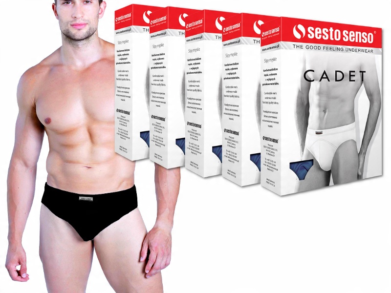 

Sesto Senso cadet 5 szt. Slipy Męskie kolory - r.L