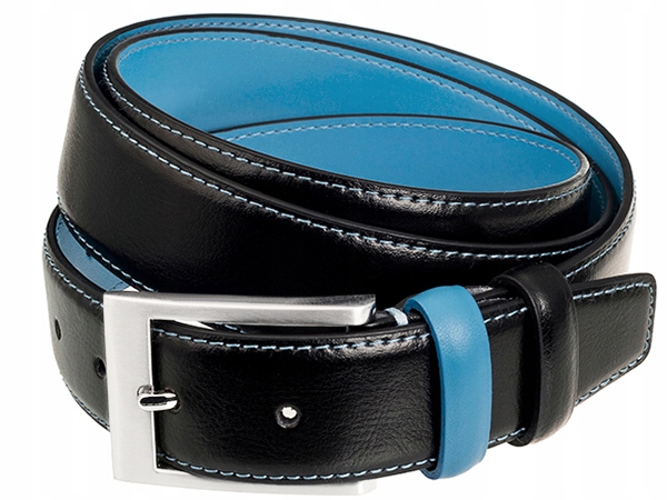 

Skórzany Szeroki Pasek L Spodni Skóra Jeans P6 110
