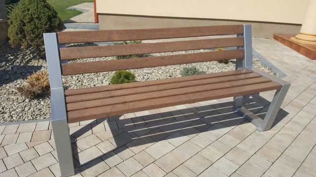 NOWOCZESNA ŁAWKA OGRODOWA PRODUCENT 180 CM Ł28 Linia ławki