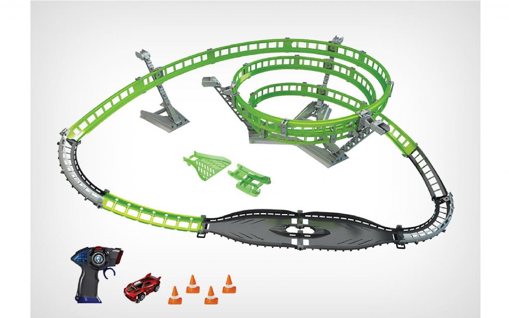 SILVERLIT TOR WYŚCIGOWY zestaw 3DX-TREK TORNADO Rodzaj jeżdżące