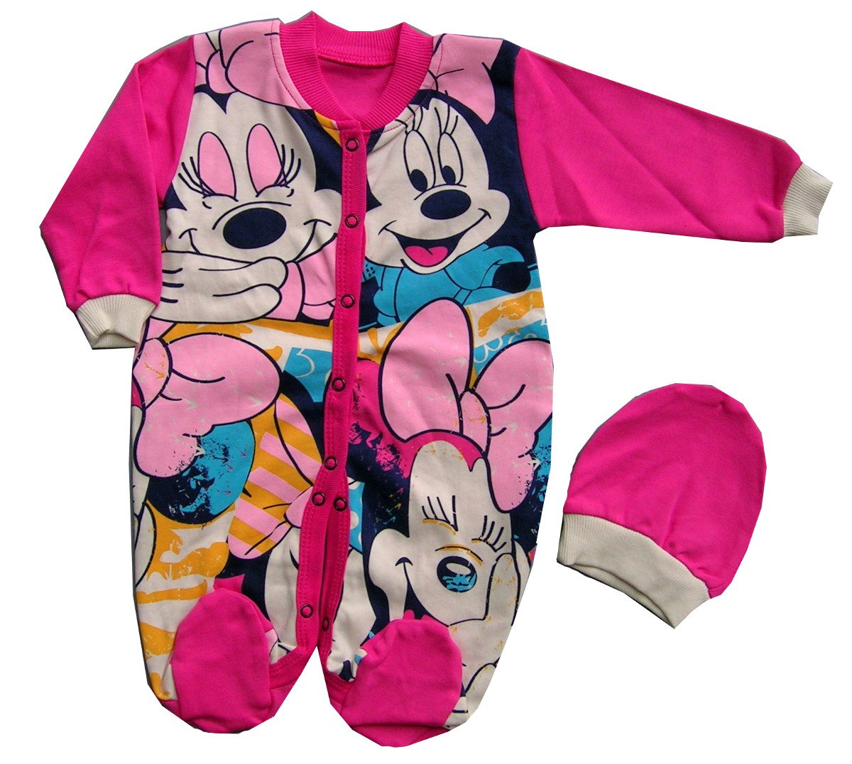 

Myszka Minnie pajacyk czapka Dres komplet Cudo 62