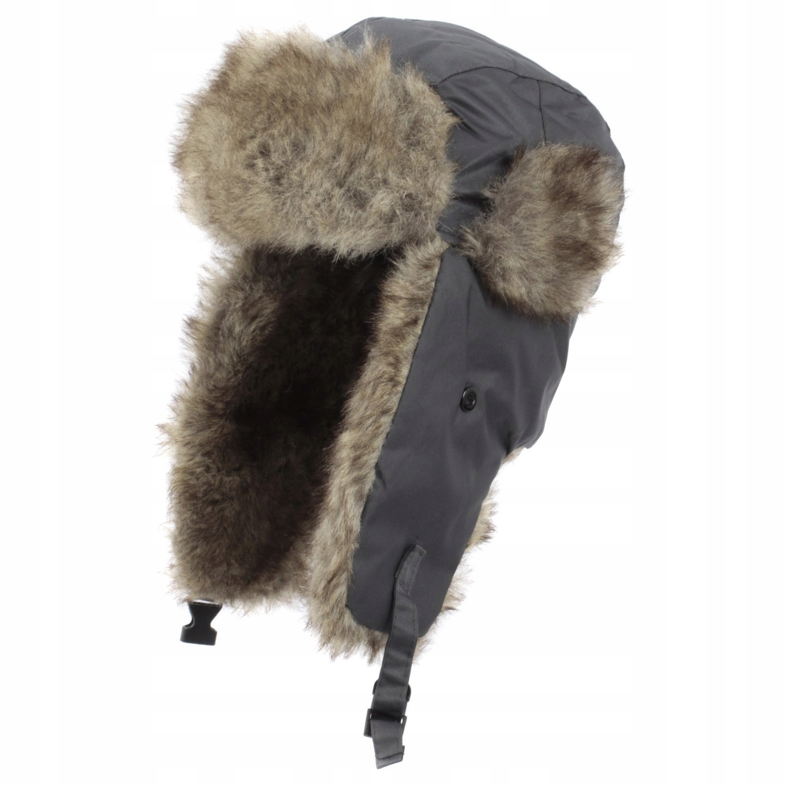 

W158B Czapka zimowa uszatka impregnowana r.58