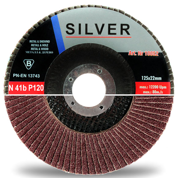 

Tarcza Lamelkowa Listkowa Szlifowania 125 Gr 120
