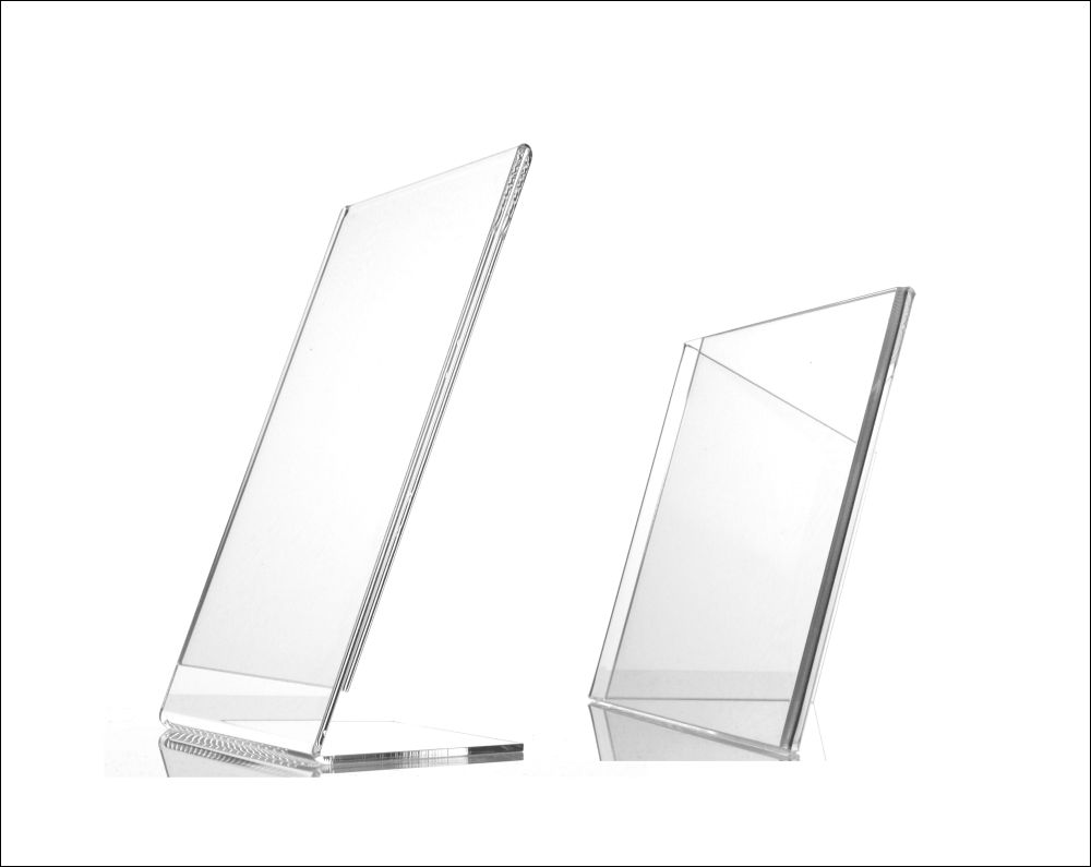 Podstawek pod opis L A4 PION/POZIOM stojak Plexi