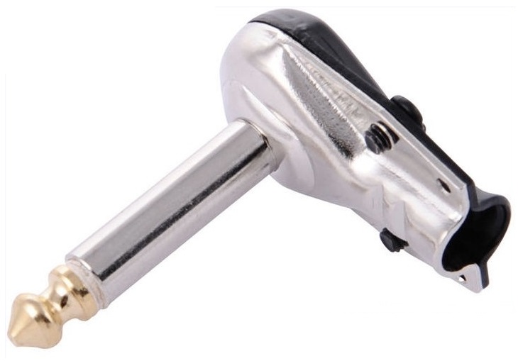 

HiCon Wtyk Duży Jack 6,3mm Mono Kątowy Płaski