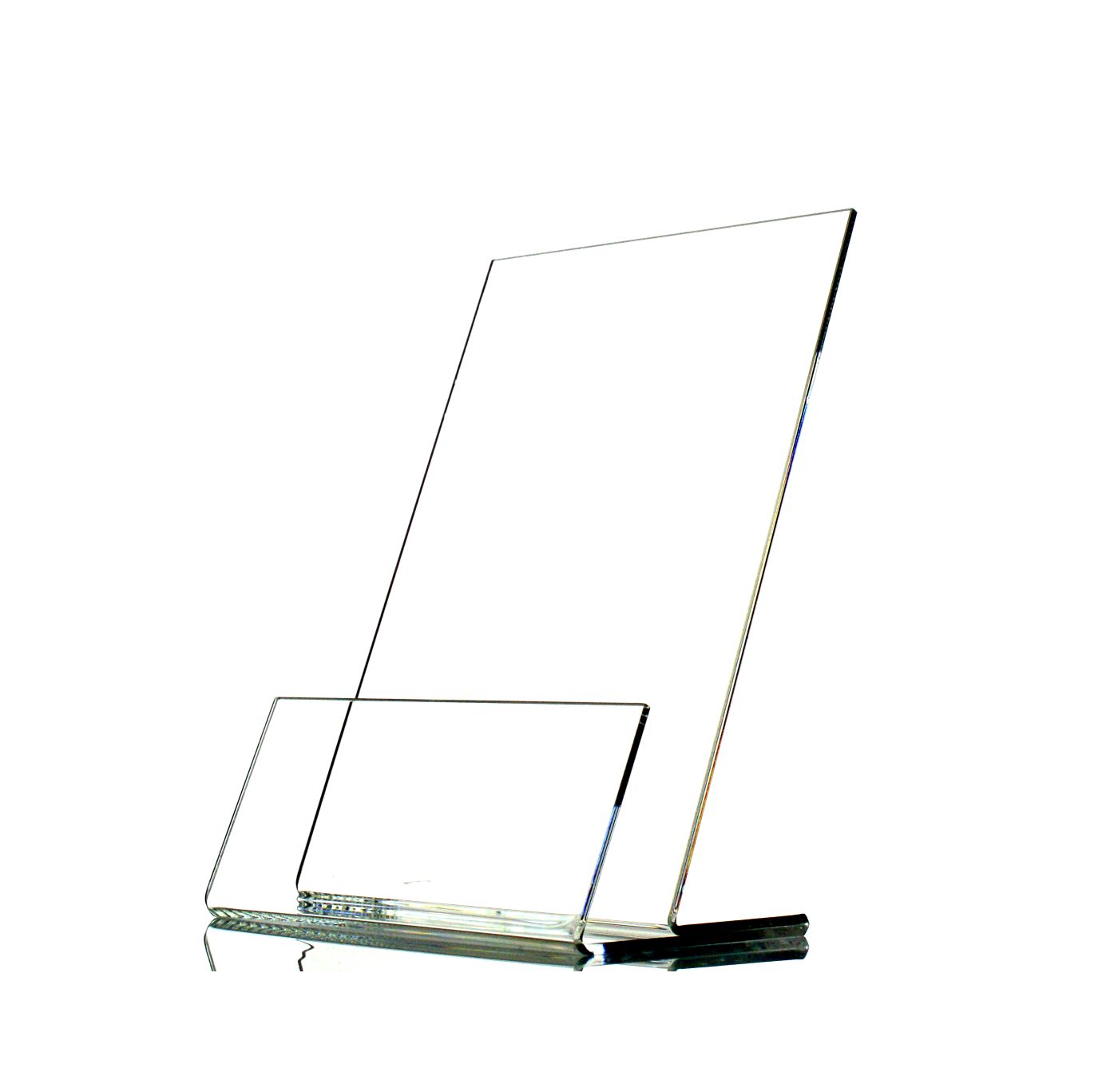 

Stojak na Ulotki Foldery A4 prosty z Plexi