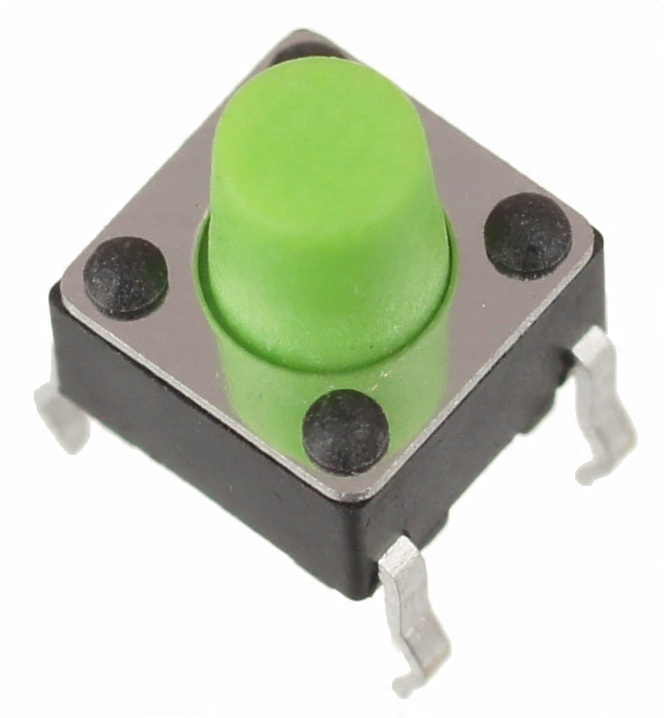 

Mikroprzycisk Tht P054 6x6x7 zielony