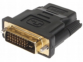 

Przejście Hdmi gniazdo na DVI 24+1 wtyk Abcv