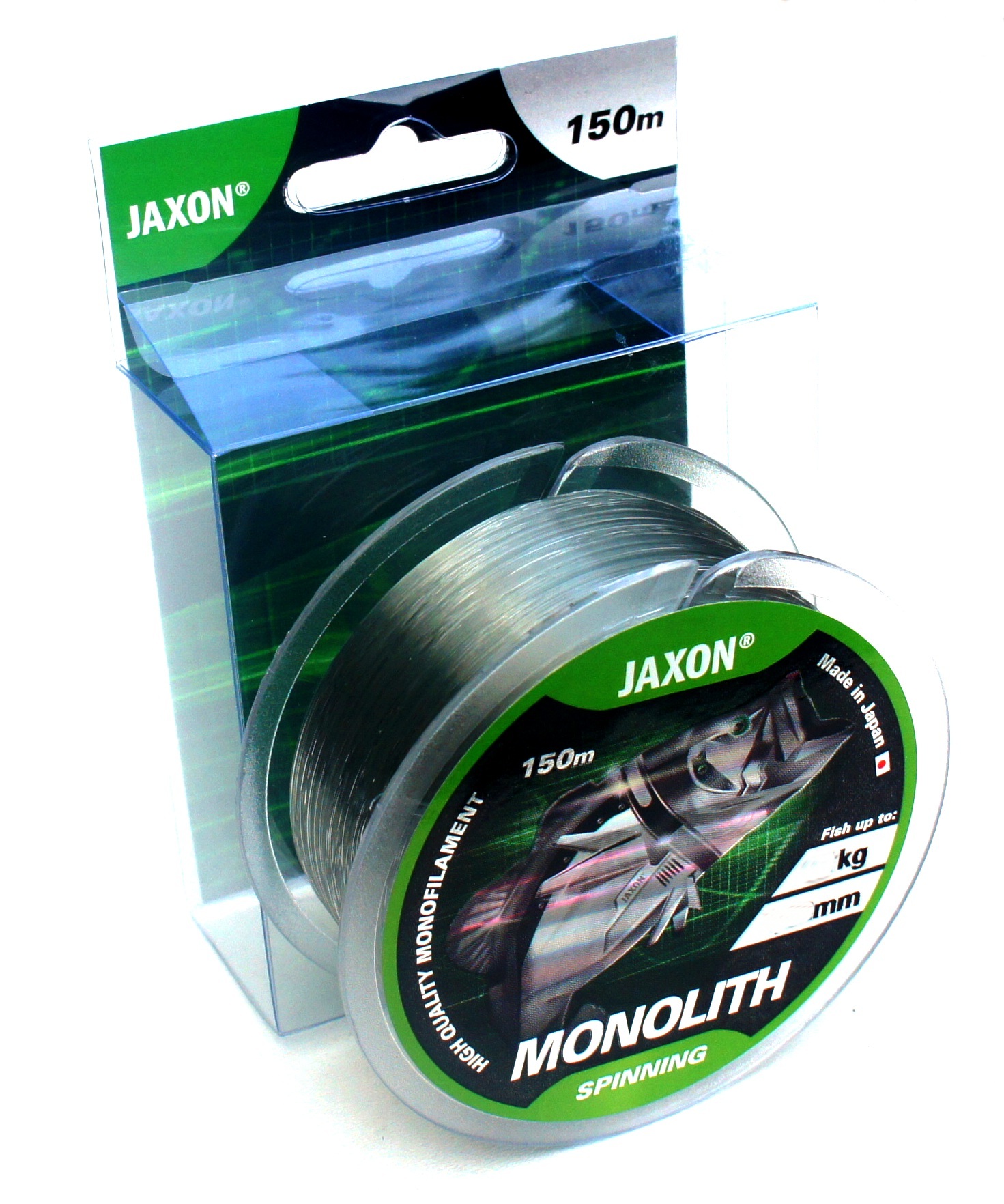 

Żyłka Jaxon Monolith Spinning 0,20 9 Kg 150M Japan