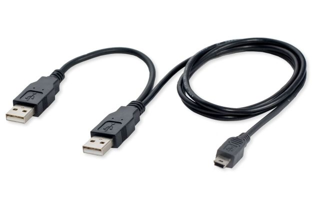 

Kabel Y Otg Host Mini Usb 2.0 zasilanie Tablet