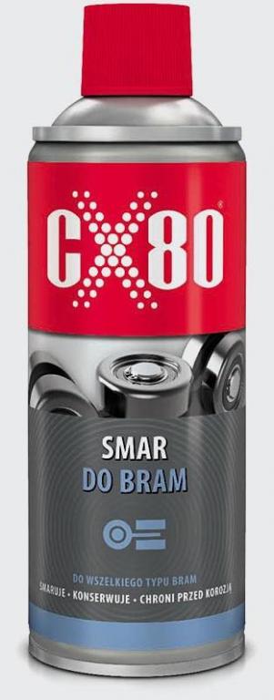 

Smar Do rolek i prowadnic Bram Bramy w sprayu CX80