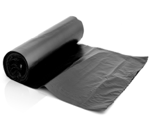 

Worki na śmieci 120l Ldpe grube, czarne 25szt/rol