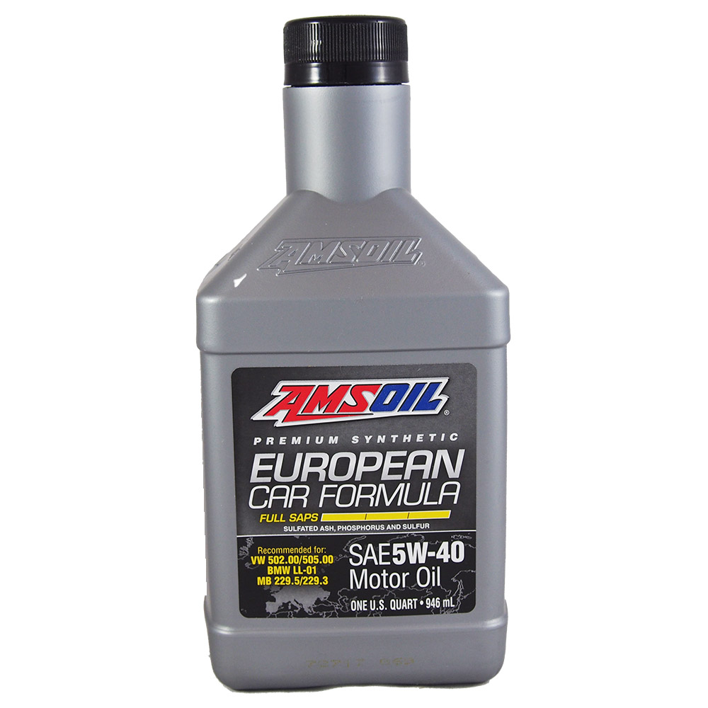 

Amsoil 5W40 European Car Formula 100% 0.946ML Efm