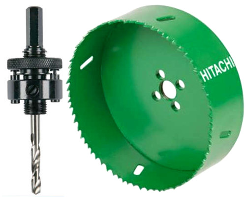 

Otwornica Hitachi Hss 210mm drewno stal + adapter!