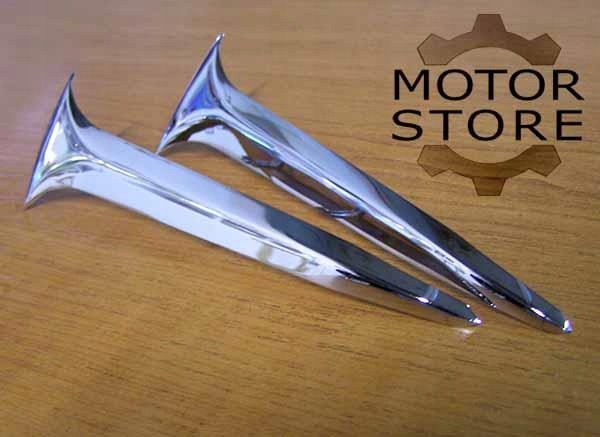 LISTEWKA OZDOBNA LAMPY STRZAŁKA CHROM - JUNAK M10 Producent Mar Mot Motocykle