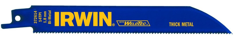 

Irwin Brzeszczot Do Piły Szablastej Metalu 150mm