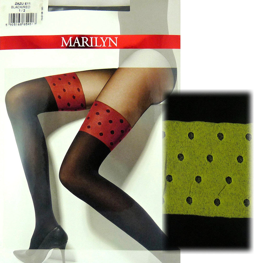 

Marilyn Zazu E11 R3/4 rajstopy jak pończochy bl/ye