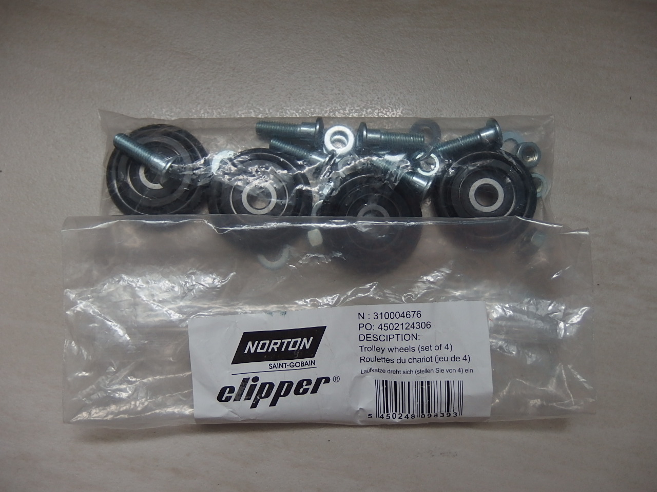 KÓŁKA ROLKI DO STOLIKA PIŁA PRZECINARKA NORTON CM Kod producenta cgw