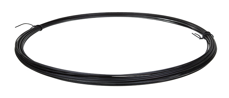 

Drut napinający Siatka 3,6mm powlekany 50m czarny