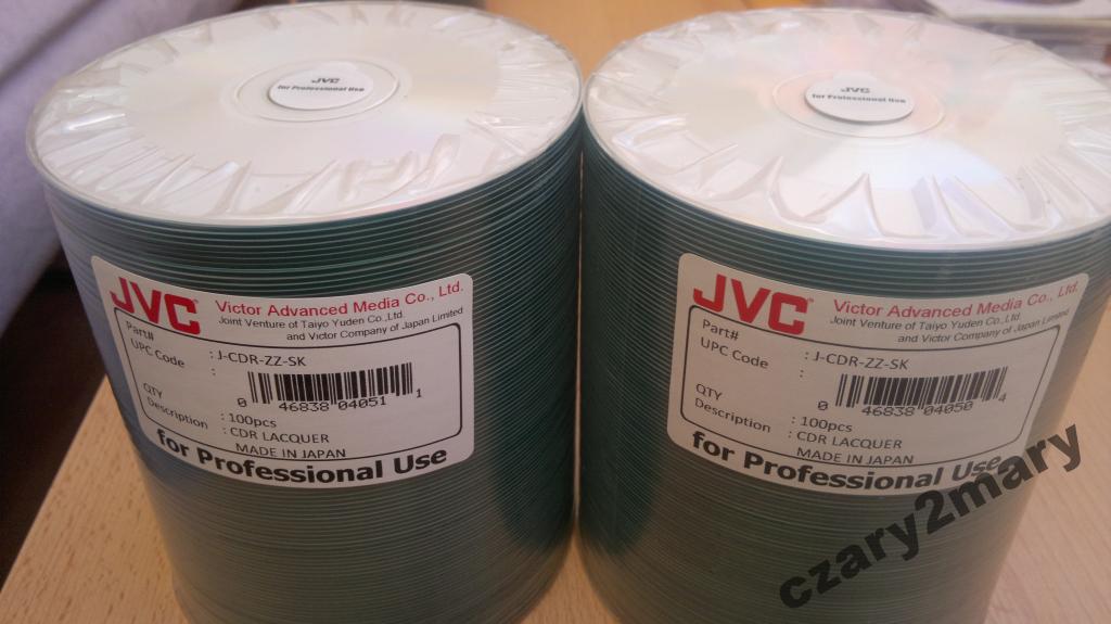 

Jvc Cd-r Printable TaiyoYuden Cyjanina Japonia 10