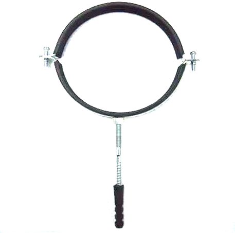 

Uchwyt stalowy z gumą 6" 160mm pojedyńczy 172
