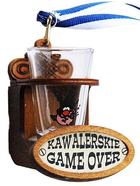 

Kieliszek Kawalerskie Game Over Kawalerski
