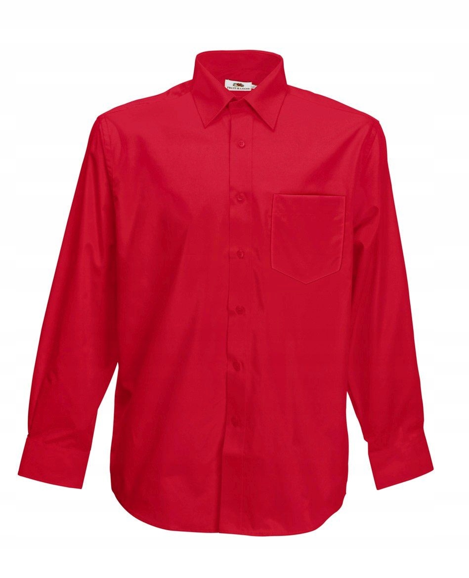 

Men Poplin L/s Shirt Red L