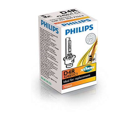 Philips D4R Vision Xenónová výbojka 4000K 35W 42V