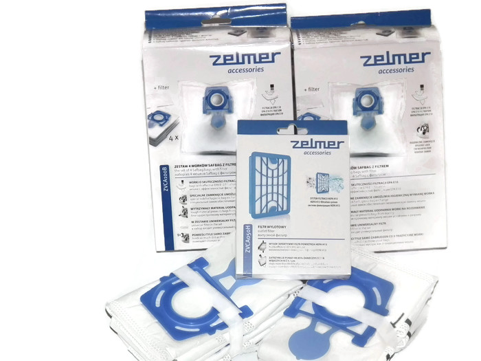

Worki Zelmer +filtr Hepa Zelmer Oryginał