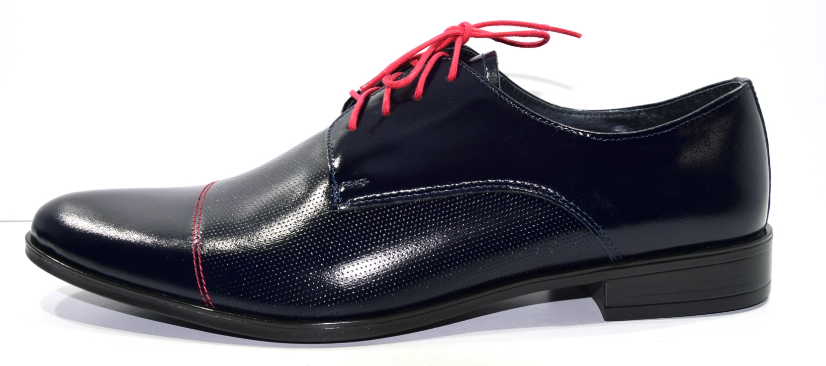 Pánské Polobotky Elegantní Kožené Boty 557 VEL.39