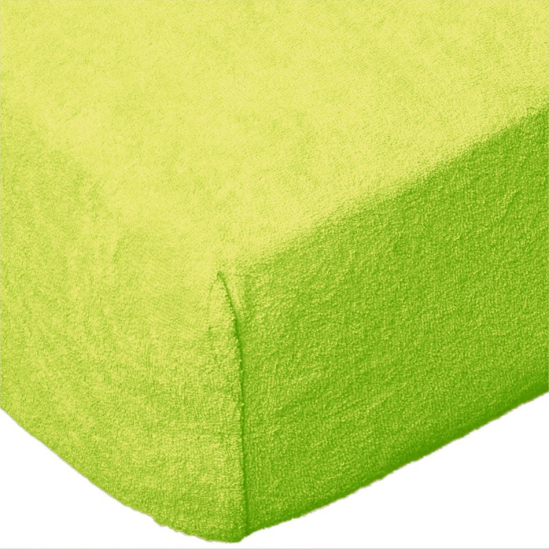

Prześcieradło Frotte 90x200 wz. limonka