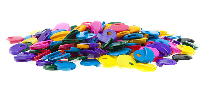 NAKŁADKA NAKŁADKI NA KLUCZ DO KLUCZY BRELOK 50szt Marka Dragon