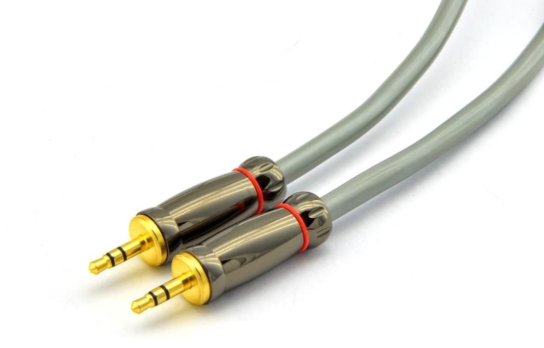 

Auda Prestige Kabel audio mini jack x2 5m Hq