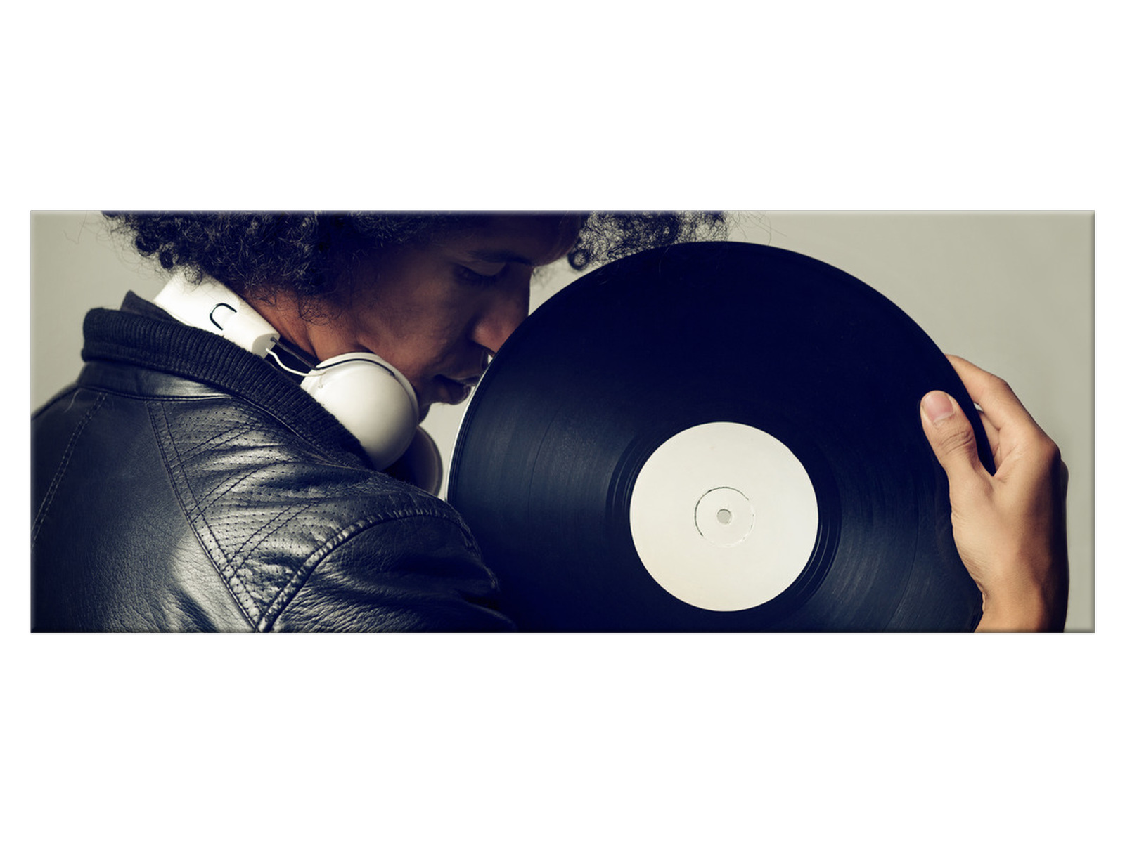 

Obraz Muzyka retro 100x40 Ludzie 1350B_1I Płótno