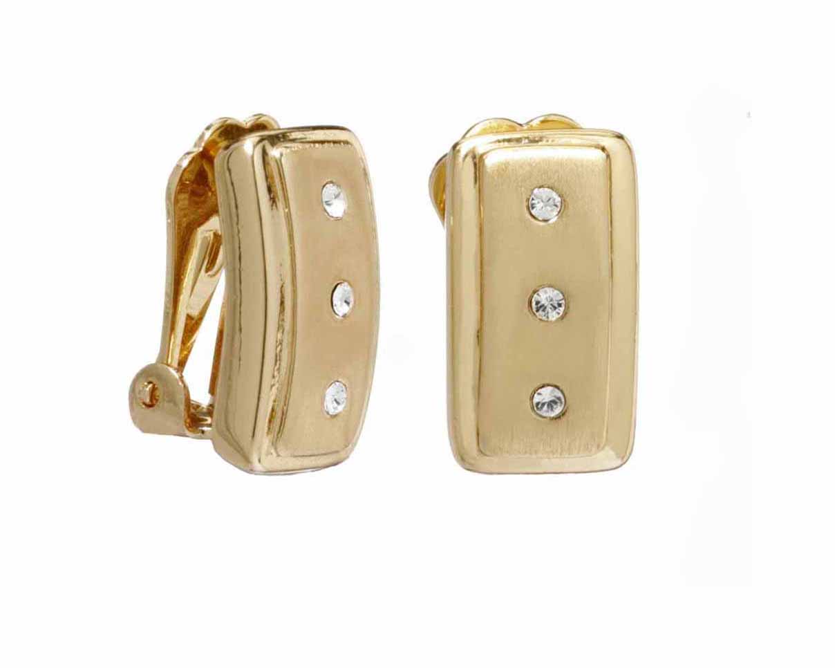

Klipsy srebrne Swarovski antyalergiczne Colibra