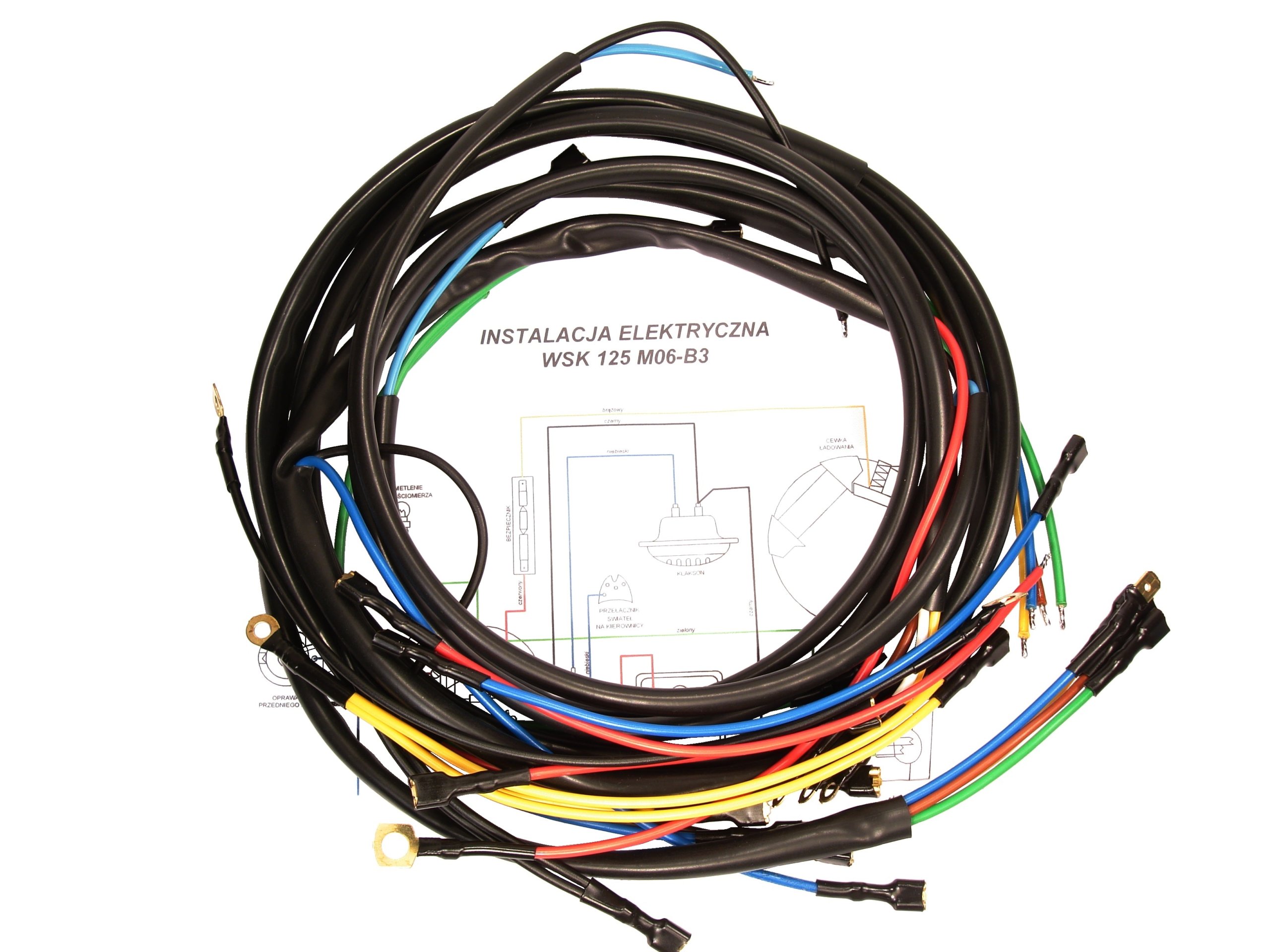

Instalacja Wiązka Elektryczna Wsk 125 M 06 B3